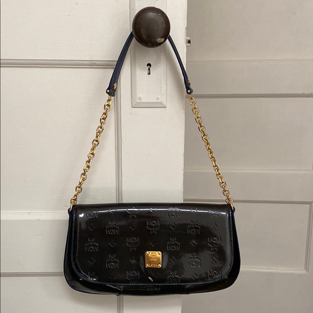 MCM flap bag